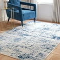 thumbnail image 5 of Safavieh Amelia Ian Abstract Area Rug, Ivory/Navy, 5'3" x 7'6", 5 of 13