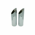 thumbnail image 3 of GMC Jimmy 92-94 2.5" Dual Exhaust Kits Flow II Muffler Slash Tips Side Exit, 3 of 8