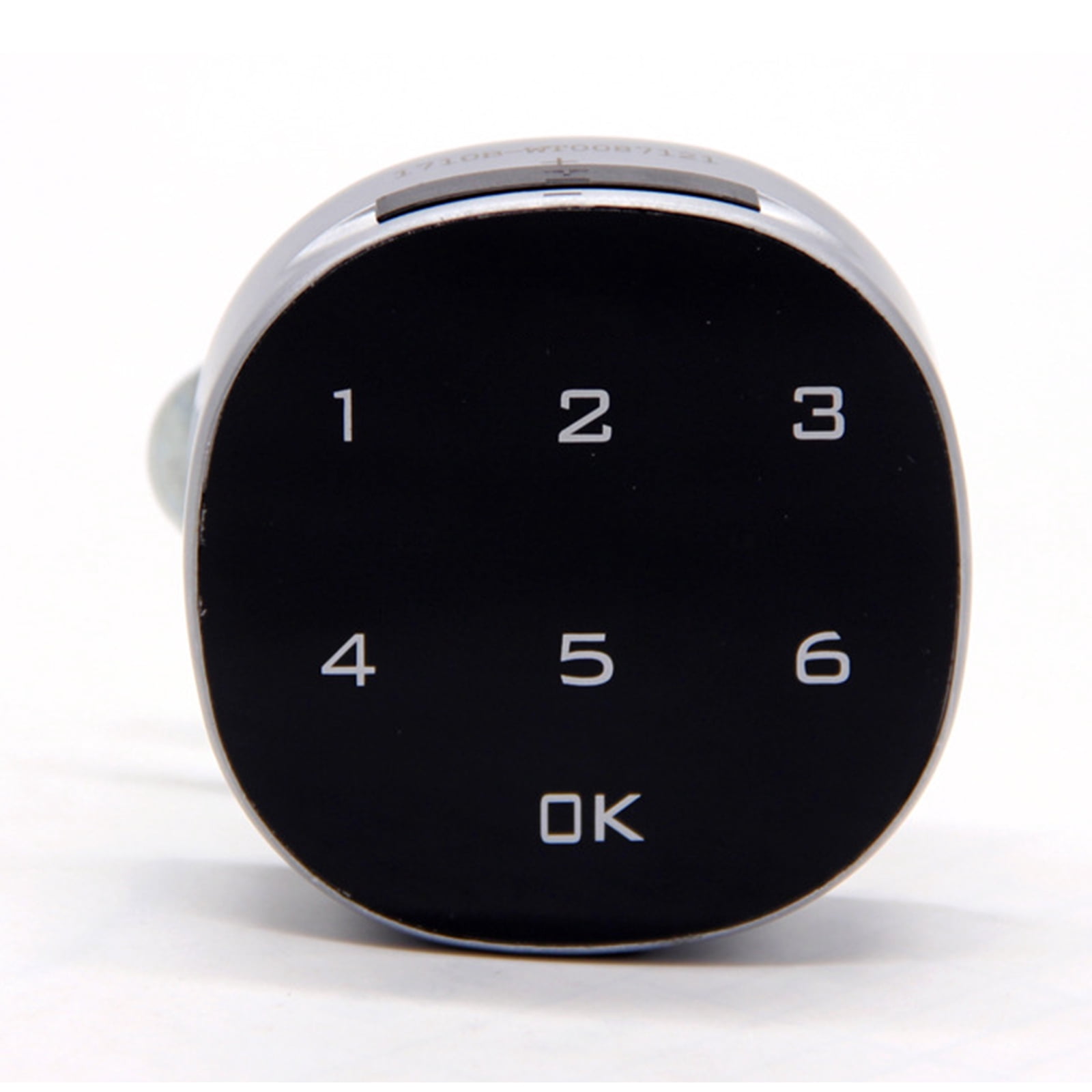 1* Electronic Password Lock, 57.5*57.5mm ouch Screen Digital Password Security Lock Wood Cabinet Keypad Drawer Office Electronic Lock With Lock Buckle& Mounting Screw