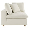 thumbnail image 6 of Modway Commix Down Filled Overstuffed Corner Chair in Light Beige, 6 of 8