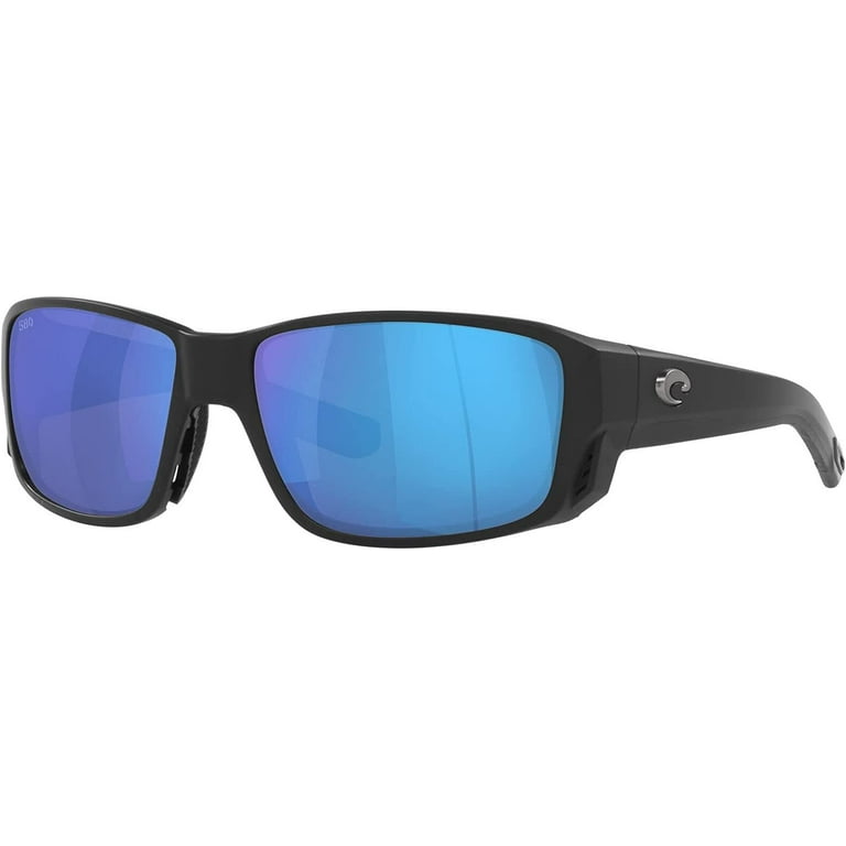 Costa Del Mar Tuna Alley Pro Sunglasses - Black / Copper Silver Mirror 580G