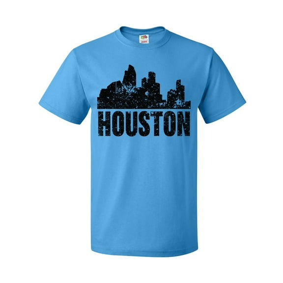 Inktastic Houston Skyline Grunge T-Shirt