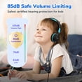 thumbnail image 2 of Auriculares EarFun S1 para niños, plegables, con cable, límite de volumen de 85 dB, 2 of 7