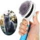 thumbnail image 1 of Cepillo autolimpiable para perros y gatos, elimina el pelo suelto y la capa interna con un solo clic., 1 of 5