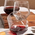 thumbnail image 2 of Rotterdam Rocks Juego 6 Vasos Facetado Vidrio 368 Ml Whiskey, 2 of 4