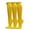 Bright Yellow, variant on Womens Plain Striped Cotton Knee High Socks Bright Yellow Medium 3 Pairs