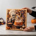 thumbnail image 3 of Halloween Pearl Art Kit, Cute Ghost 3D Diamond Art DIY Craft Kit with Resin Pearls, Halloween Wall Decor Painting for Beginners, Fall Home Decoration, Seasonal Party Activity & Handmade Gift, 3 of 6