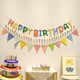 thumbnail image 3 of Yuarrent Bandera blanca de la decoración de los 6.5ft para la fiesta de cumpleaños personalizada de la bandera Kits de decoración para fiestas Marrón 6.5 pies, 3 of 6
