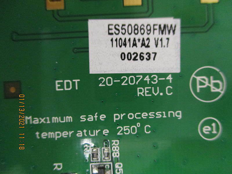 40X5356 Lexmark New ES50869FMW LCD Operator Panel Open Box 