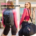 thumbnail image 2 of Delswin Candado de combinación pequeño para taquilla Mini candado combinado de 4 dígitos para mochila y equipaje [Rosa Sakura] Candado de combinación para taquilla de gimnasio escolar (paquete de 4), 2 of 7