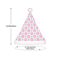 thumbnail image 3 of Cauagu Checkerboard With Snowflake Pattern Christmas Hat for Kids,Xmas Holiday Hat Santa Hat for Boys & Girls Festive Headwear Accessories for Christmas/New Year/Holiday, 3 of 6