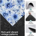thumbnail image 3 of Pioneer Flower Floral Print Pattern Kitchen Rugs Sets Of 3,Kitchen Runner Rugs Non Skid Washable,Decorative Kitchen Floor Mats for Kitchen,Sink,Laundry,17"x30"+ 17"x47" + 17"x59", 3 of 6