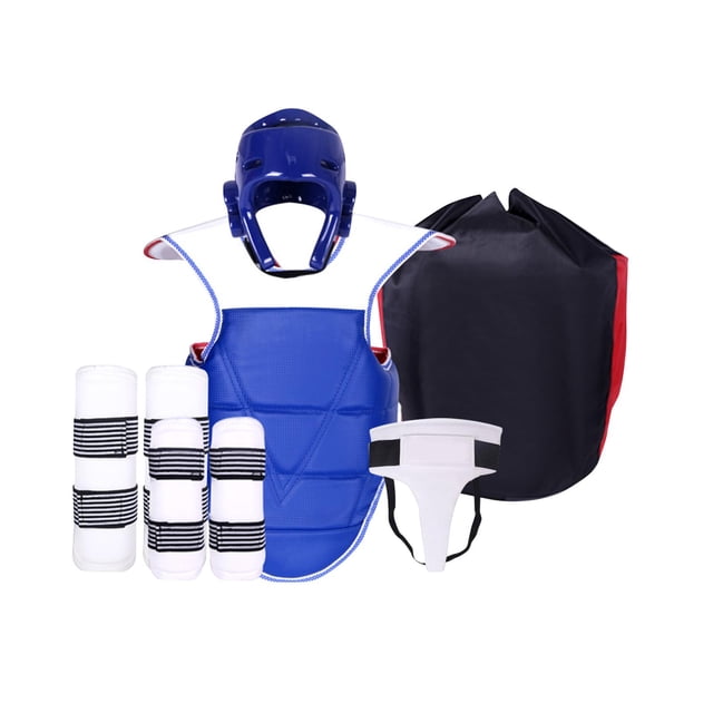 Protector corporal de boxeo de 5 piezas Zulema equipo de protección Taekwondo para gimnasio niños y adultos L