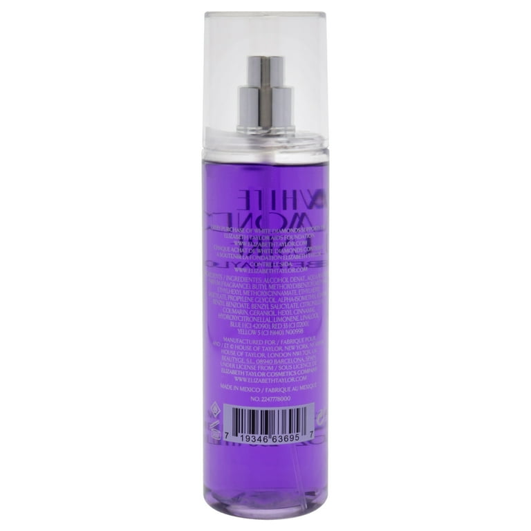 White Diamonds Lustre Fragrance Mist By Elizabeth Taylor - 8 oz White Diamonds Lustre Fragrance Mist By Elizabeth Taylor - 8 oz