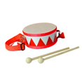 thumbnail image 3 of Caja de tambor de 6 pulgadas, instrumento de percusión, artículos para fiestas, correa ajustable para el hombro Rojo, 3 of 9