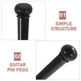 thumbnail image 6 of 6pcs Acoustic Guitar Bridge Pins String Tuning Pegs Guitar Accessories, 6 of 6