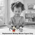 thumbnail image 4 of Replacement Part for Fisher-Price Little-People Playset Inspired by Disney 100 Retro Reimagined Series Mickey Mouse Playset - HRF12 ~ Replacement Mickey Mouse Figure, 4 of 5