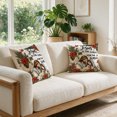 thumbnail image 3 of Sm:)e Christmas Throw Pillow Covers 18x18 Inch Set of 2, Northern Cardinal Cross Decorative Cushion Covers for Couch Sofa Bedroom Living Room Home Decor, 3 of 7