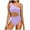 a-Purple24669, variant on VNKIDY Women's Solid Color Onesie Bikini One Shoulder Stretchy Slim Fit Bathing Suit For Summer Beach Swimming Water Activities Classic Swimwear