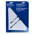 thumbnail image 4 of Keeney Plastic Adhesive Splash Shield Standard Bathtub and Shower Water Guards, Pack of 2, White, 4 of 5