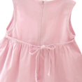 thumbnail image 3 of Baby Girls Lace Dress, Casual Cotton Soild Color Sleeveless Dresses for 0-3T, 3 of 4