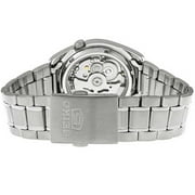 Seiko Mens 5 Automatic SNKL55K Silver Stainless-Steel Automatic Watch