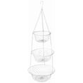 thumbnail image 1 of 3-Tier Kitchen Hanging Fruit Baskets, 32 Inches, 1 of 3