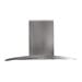 GE Profile - Designer 36" Convertible Range Hood - Stainless steel