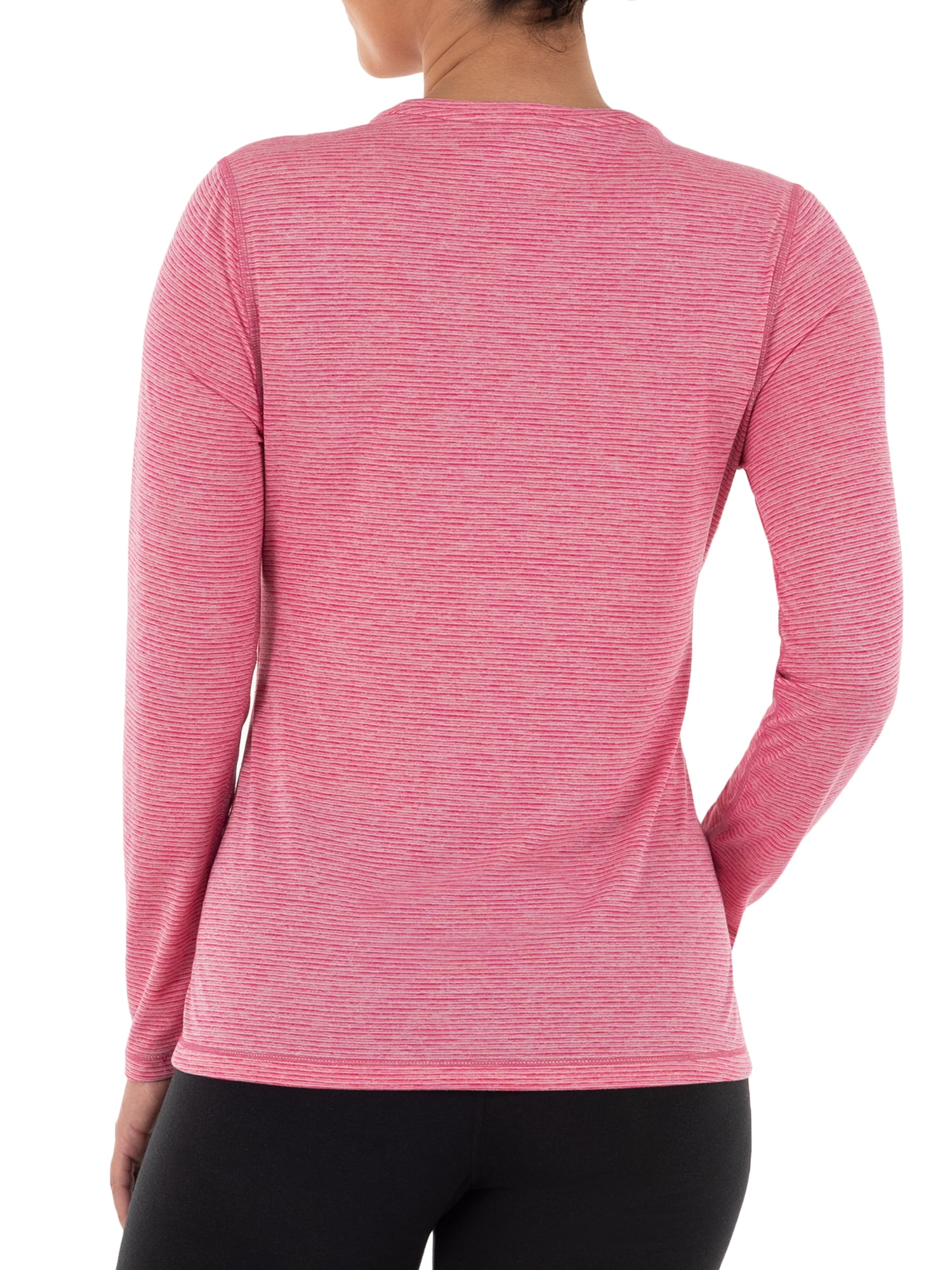 Athletic Works Women's Core Active Long Sleeve T-Shirt, 2-Pack