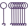 thumbnail image 1 of Vallaes 30 Pcs Purple ABS Clay Target Holder Hooks for Shooting Practice (1" Pipe), 1 of 1