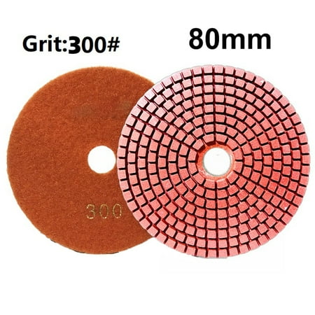 

3 Inch 80mm Dry/wet Diamond Polishing Pads Flexible Grinding Discs For Granite