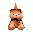 thumbnail image 2 of WYBXZ Beige Pumpkin Bear Plush, 11.81IN Soft Halloween Stuffed Animal, Lint-Free Plush Toy, Perfect Fall Harvest Home Accent Decor, 2 of 7