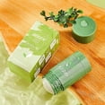 thumbnail image 4 of Mascarilla de barro de té verde en barra para humectar el rostro, limpieza profunda, mascarilla de arcilla sólida de berenjena, purificación de puntos negros, poros, cuidado facial B Berenjena, 4 of 5
