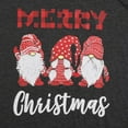 thumbnail image 4 of KimSoong Women Plus Size Christmas Shirt Gnomes Plaid Graphic Casual Long Sleeve Crew Neck Top, 4 of 5