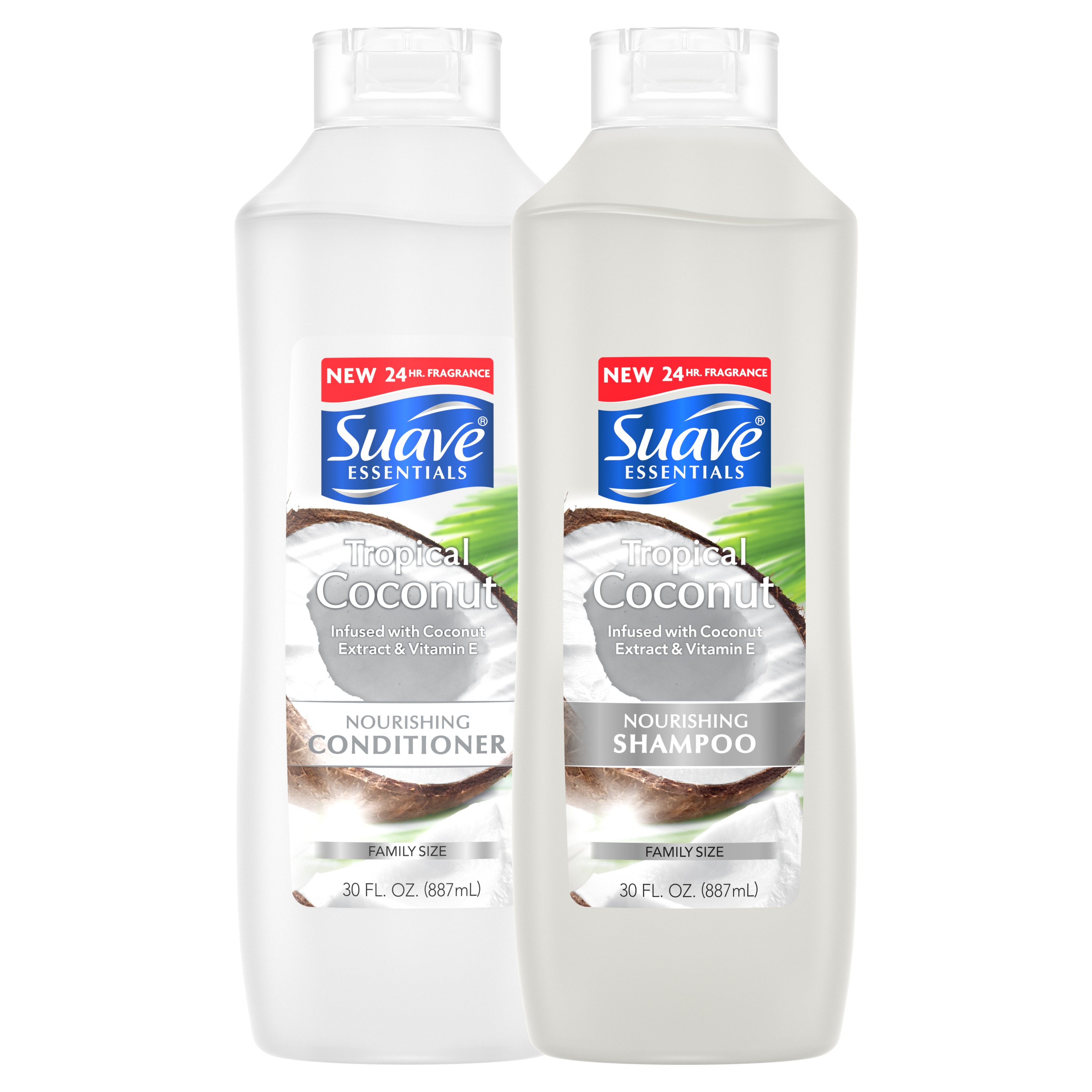 Suave Essentials Tropical Coconut Conditioner 30 Fl Oz Walmart Com