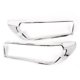 thumbnail image 1 of Embellecedor de faros delanteros, cubierta cromada de marco, compatible con Toyota Hilux Revo 2015-2017, 2 uds., 1 of 13