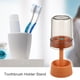 thumbnail image 2 of Soporte para Cepillos de Dientes con Tapa con 3 Ranuras PP para Baño 1Pz Naranja 8.66''x2.99'', 2 of 7