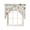 Beige, variant on Beige Wildflowers Swag Curtains for Kitchen Farmhouse Summer Botanical Valances for Windows Rod Pocket Small Window Treatment Short Topper for Cafe Bedroom Bathroom Living Room Decor 56x36 Inch