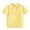 Yellow, variant on dazeni Girls Golf Shirts Summer School Uniform Short Sleeve T Shirts V-Neck Collared Tops Jacquard Pattrern Casual Tee Gray 11-12 Years