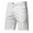 White, variant on Cargo Shorts for Men Khaki Wide Leg Brown Summer Solid 7 Inch Mens Shorts 28