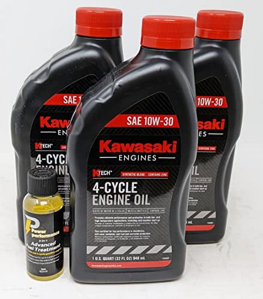 Genuine Kawasaki 1 Gallon OEM 2-Cycle K-Tech Engine Oil / 99969 