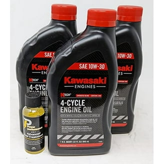 Kawasaki 99969-6081 K-Tech SAE 10W-30 4-Cycle Engine Oil - Walmart.com