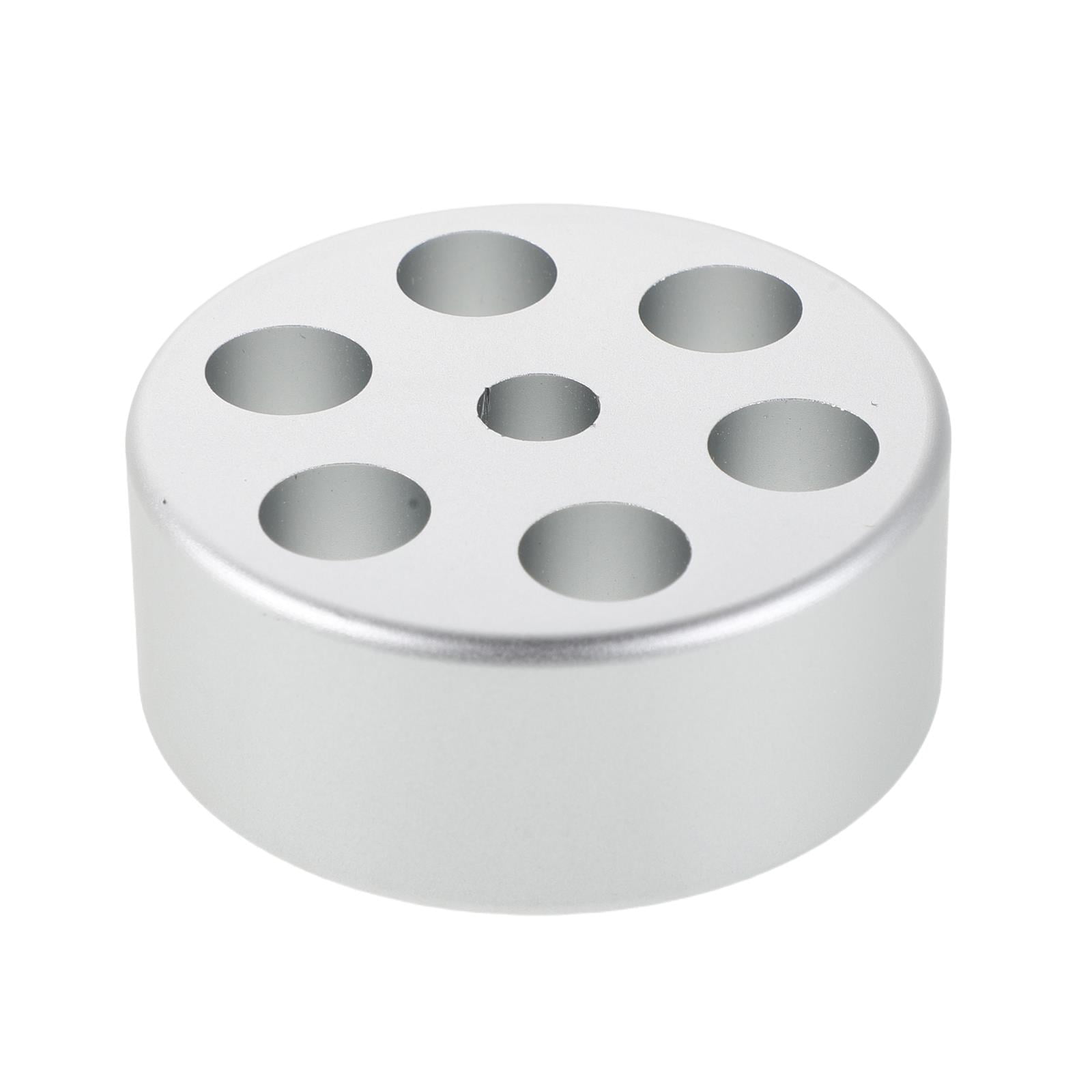 COOPHYA Silver Record Player Weight Stabilizer with Vibration Control for Vinyl Turntables Home Use