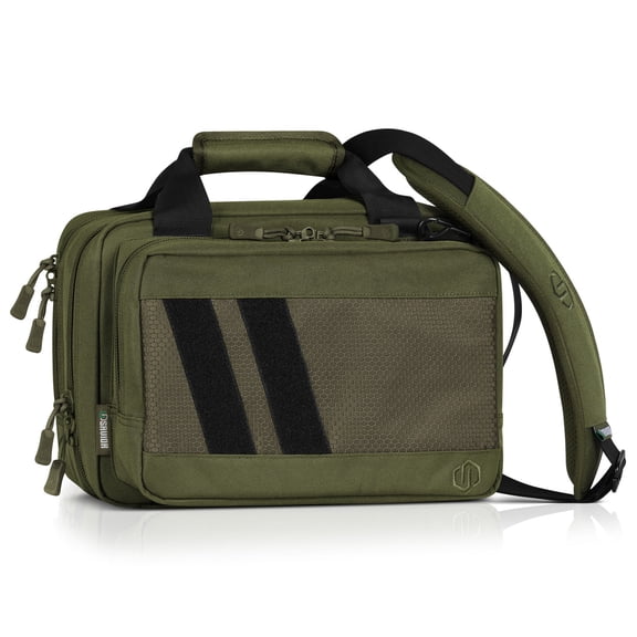 Savior Equipment Specialist Pistol Mni Range Bag, OD Green, 13in L x 9inH x 8in W