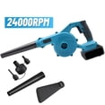 thumbnail image 2 of Outdoor HandheldElectric Fan Electric Blower Leaf Blower Home Cordless Electric Snow And Dust Removal Machine ,Control air intake, 2 of 7