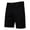 #Black, variant on DPTALR Men's Solid Color Pleated Elastic Waist Straight Leg Casual Shorts,Beige,32