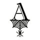 thumbnail image 1 of RKSTN halloween decroations Halloween 26 Letter Decoration Hang Tag, Spider Hang Tag, 1 of 4