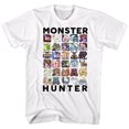 thumbnail image 1 of Monster Hunter American Classics Collage Let's Hunt Video Game Adult T-Shirt, 1 of 2