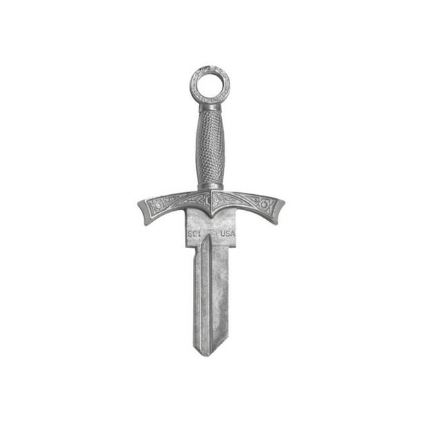 Lucky Line Products Forged Key Shapes Sword House Key Blank Double Sided For Schlage Sc1 Case Of 5 Each Pack Qty 1 Walmart Com Walmart Com