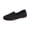 Black, variant on Openwork Knit Flats, Flats for Women Round Toe Flat Knit – All-Day Comfort & Arch Support, Women's Flat Shoes Dressy Ballerina, Slip-On Shoes for Work, Travel, Foldable Washable, Brown 9